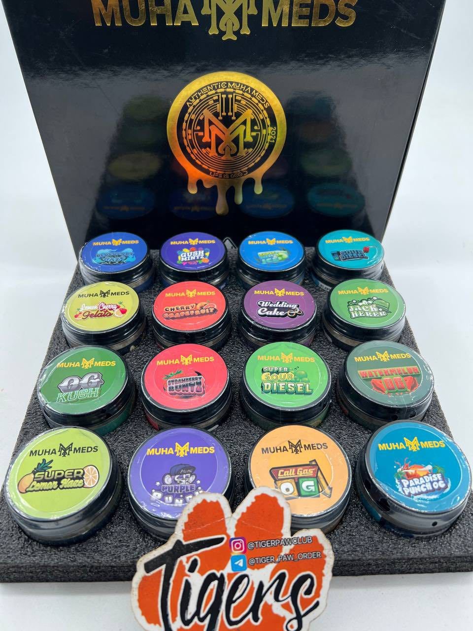 Muha Meds Premium Live Resin Sugar 16oz (16/Case)